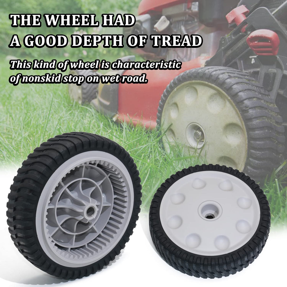 Cheemuii 12AV569Q597 compatible wheel for durable mowing.