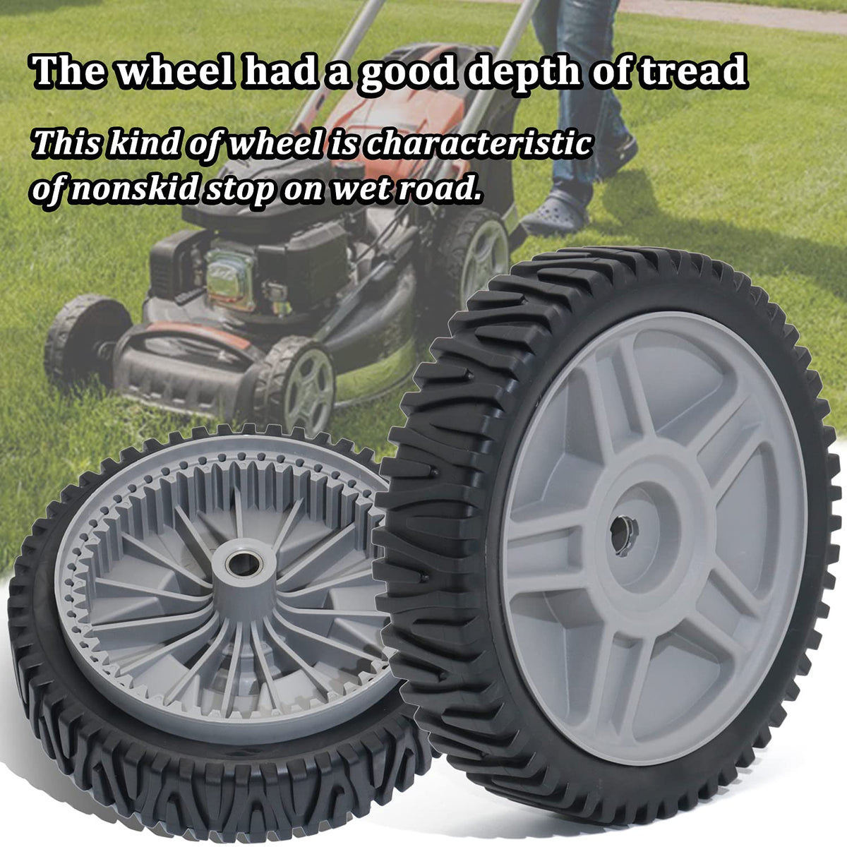 CheeMuii 193912X460 pair of wheels for front-drive replacement