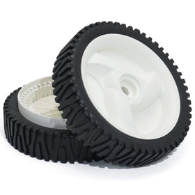 CheeMuii anti friction plastic rubber wheel improves mowing control and reduces resistance
