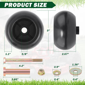 CheeMuii compatibility with Exmark Kubota Toro wide mower models