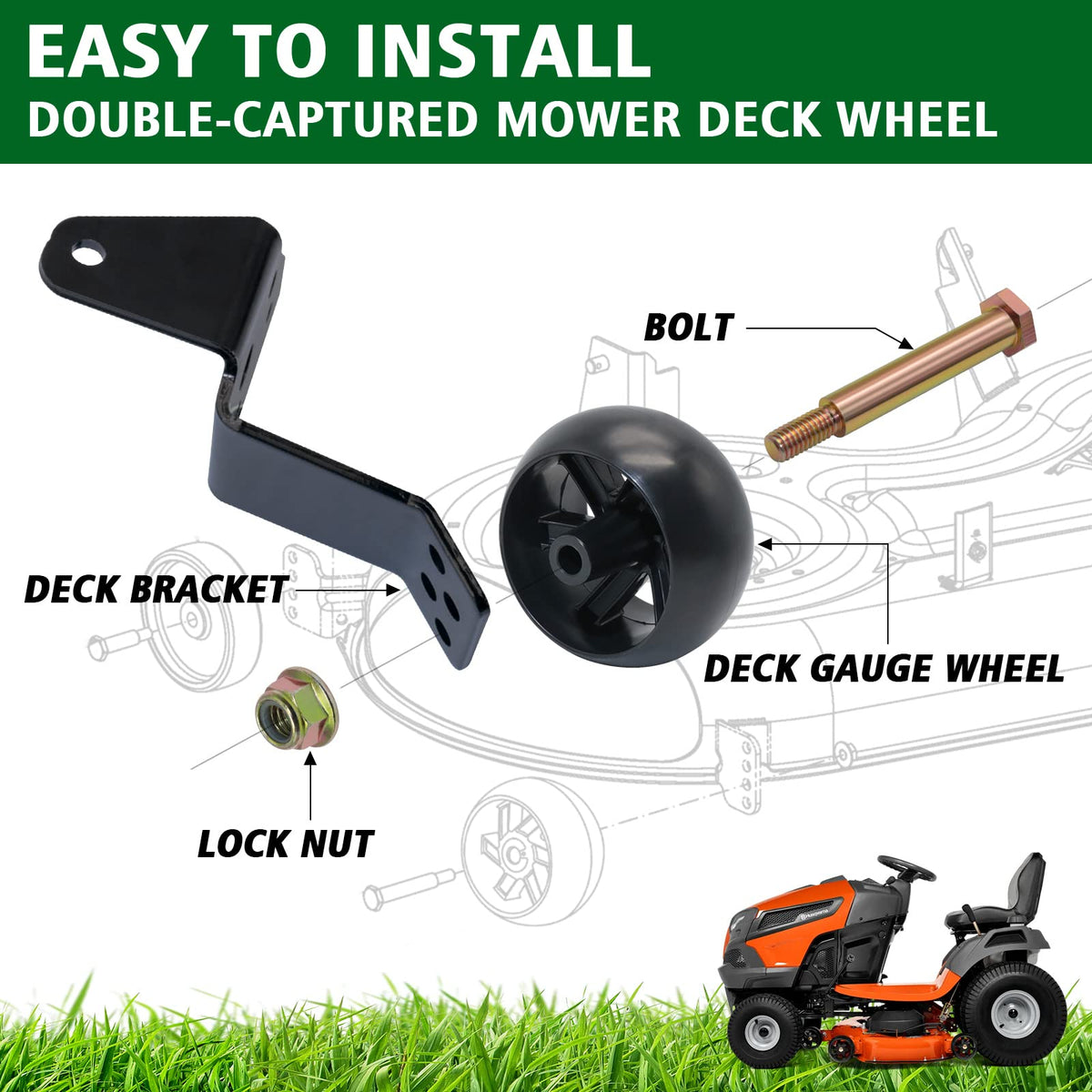 CheeMuii compatible with Husqvarna 532174873 and OEM replacements