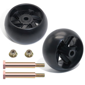 CheeMuii 5-inch deck gauge wheel for precise deck height on compatible mowers