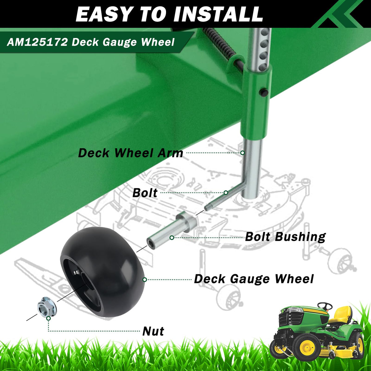 High-strength EVA wheel detail from CheeMuii kit designed for wear resistance