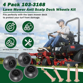 CheeMuii deck wheel kit accessories included for quick complete replacement