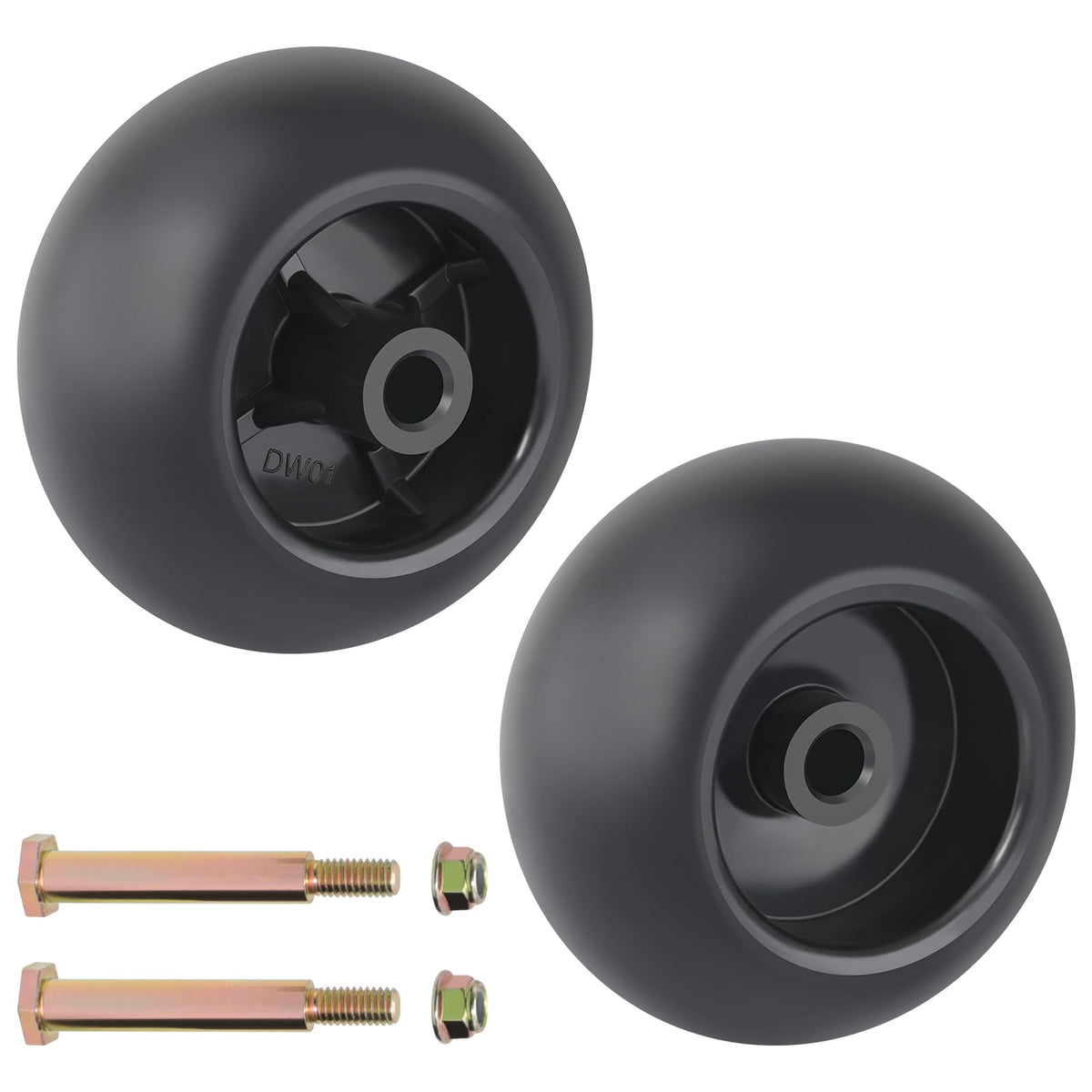 CheeMuii 5 inch deck wheels kit packaging for easy replacement