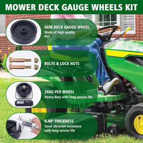 CheeMuii deck wheels kit bolts and nuts provide secure, durable installation