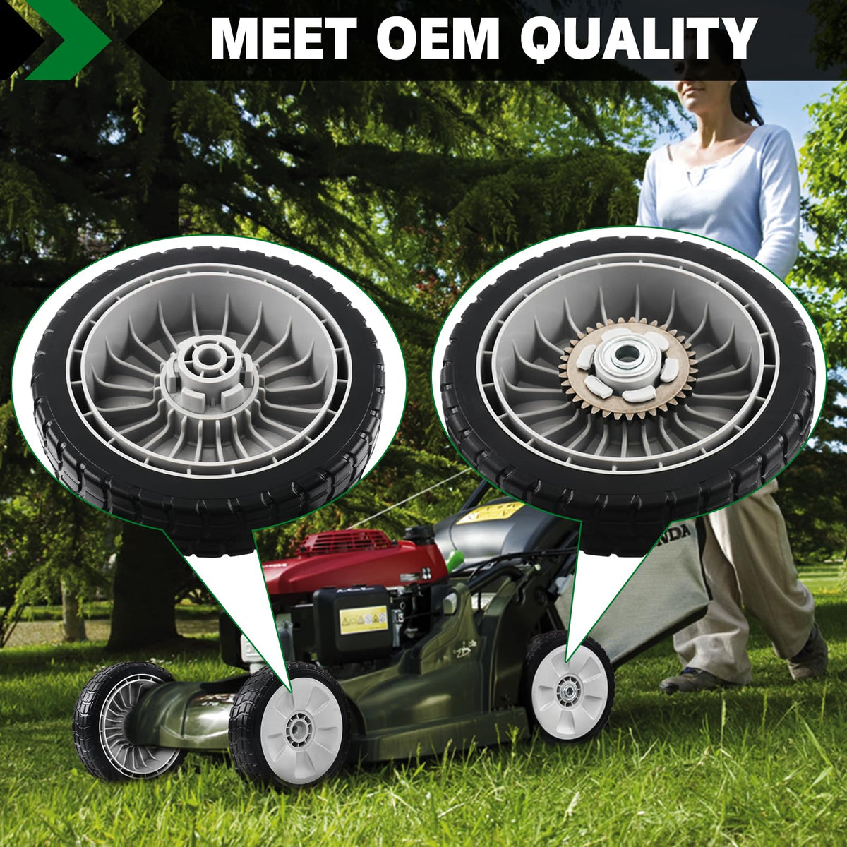 CheeMuii easy installation instructions for wheels