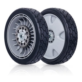 CheeMuii rear wheels kit for HRX217 with gear drive for better traction.
