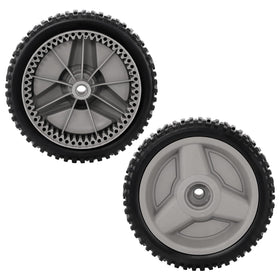 CheeMuii 8-inch front-drive lawn mower wheels enable quick front-wheel replacement for HU700F.