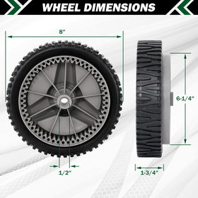 CheeMuii bore-1-2-inch specification clarifies fitment with common axles.