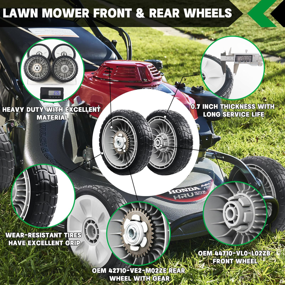 CheeMuii rear wheel close-up showing gear-driven drive