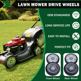 CheeMuii lawn mower wheels set compatible with HRX217 models