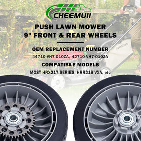 CheeMuii rear wheels feature metal gears for drive engagement