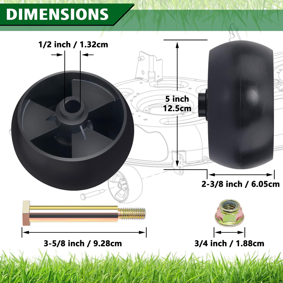 CheeMuii packaging highlights included parts for quick replacement