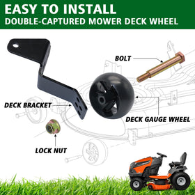 CheeMuii deck wheel tread provides smooth operation and reduced resistance