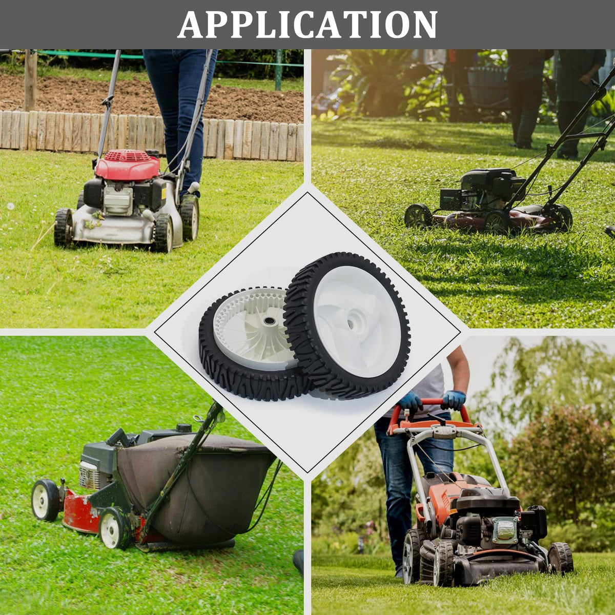CheeMuii quality service warranty on front wheels ensures confident purchase and support