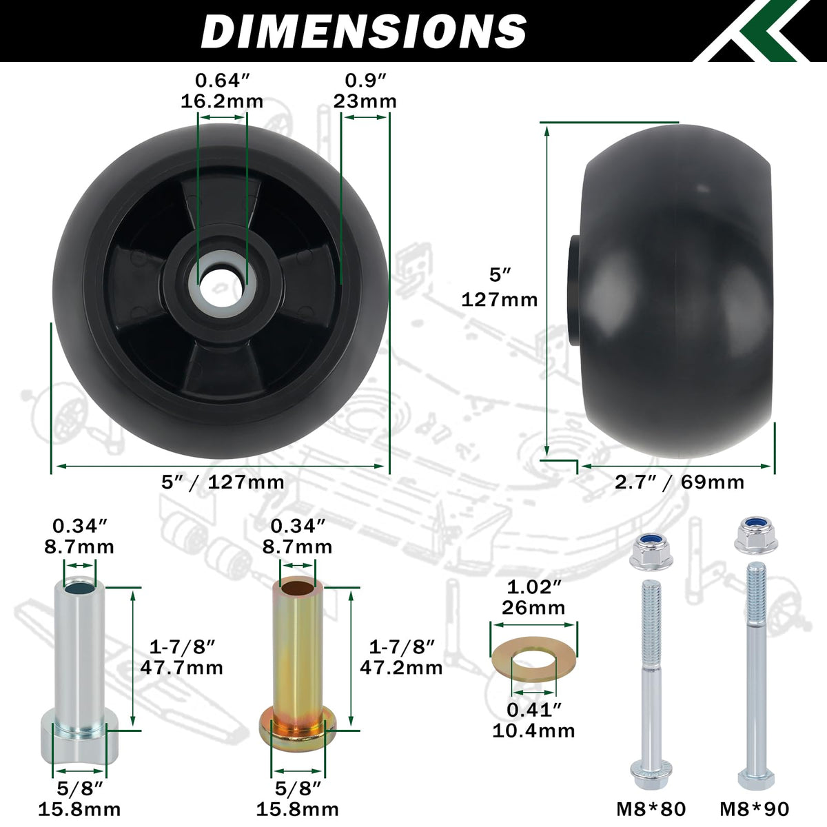 CheeMuii steel bolts and gaskets prevent corrosion and ensure durability.