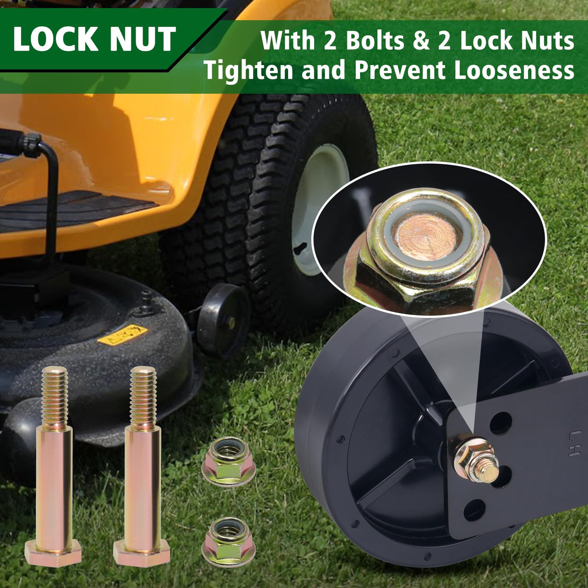 CheeMuii wheel 4-3/4 inch by 1-3/8 inch offers smooth rolling