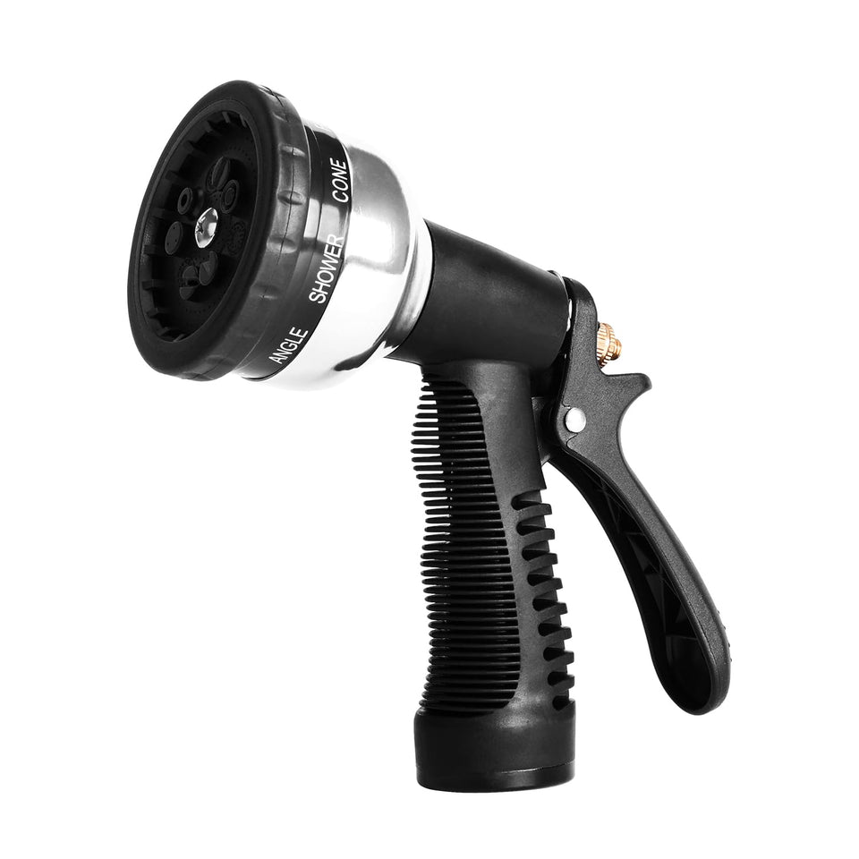 Cheerwater heavy-duty nozzle with durable zinc alloy body for garden cleaning.