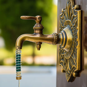 Cheerwater indoor-outdoor brass adapter for garden and car wash tasks.