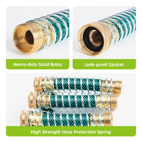 Cheerwater universal 34nh thread adapter fits most spigots.