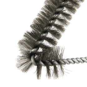 Chef Craft Select BBQ Grill Brush woven bristles prevent shedding for safe food prep.