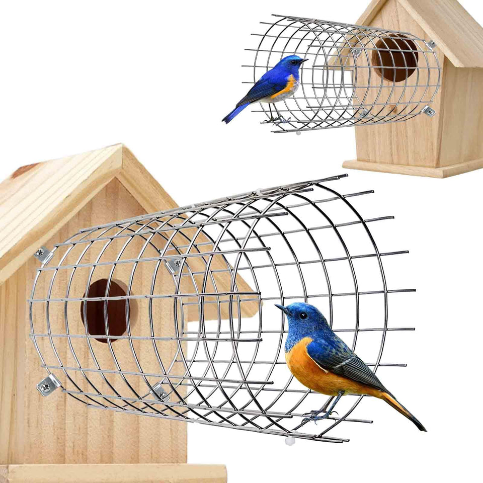 Chephon Bluebird House Protector Guard front view deterring predators