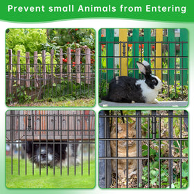 CHTSJQW 1.52in-gap barrier prevents small animals from crossing at the base