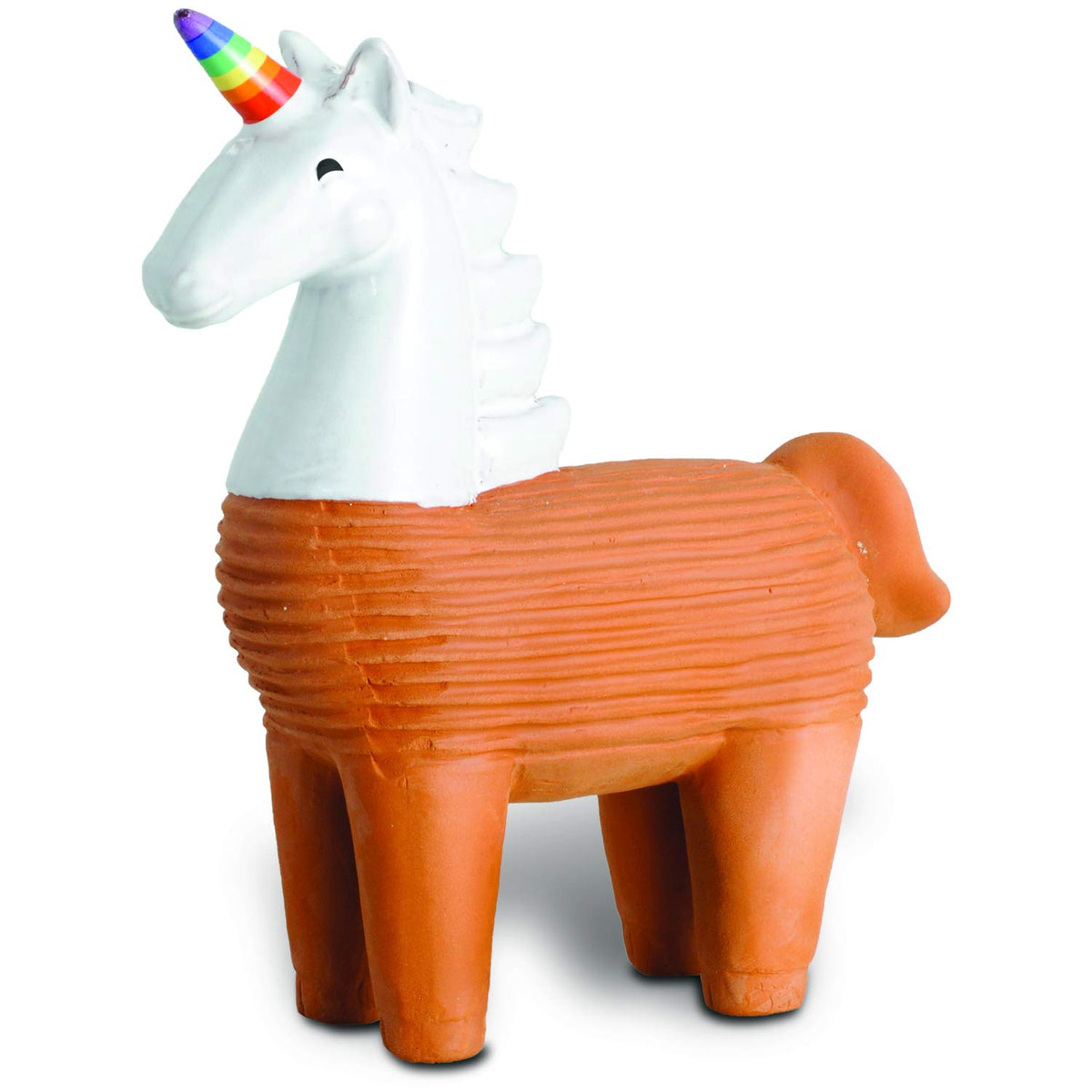 Chia Unicorn Chia Pet planter seed packet closeup highlighting included chia seeds