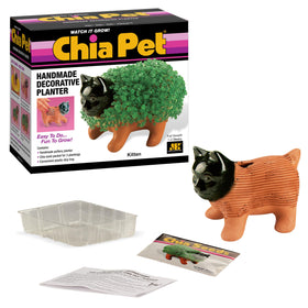 Chia Pet Kitten included drip tray keeps surfaces clean during growth