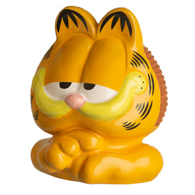 Chia Pet Garfield growth shows lush green coat in 1 2 weeks