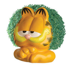 Chia Garfield planter is washable and reusable for ongoing growing fun