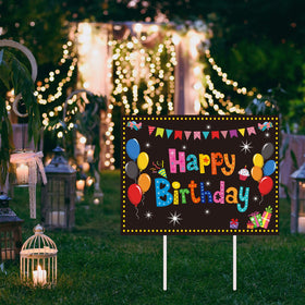 Chiazllta weatherproof yard sign for durable outdoor use.
