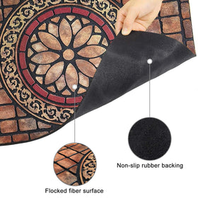CHICHIC dirt trapping grooves prevent muddy footprints from spreading