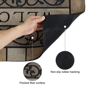 CHICHIC easy-clean surface allows quick sweeping, vacuuming, or hose-off cleaning.