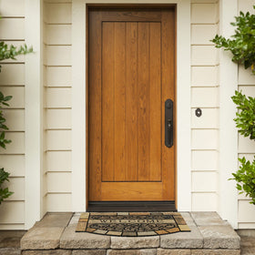 CHICHIC low-profile design blends with exterior doors and entryways.