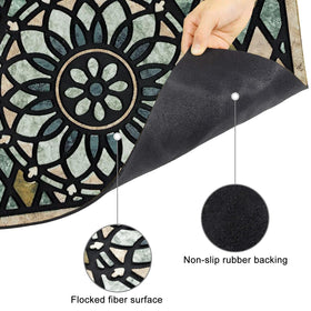 CHICHIC Moisture-absorbent grooves reduce muddy footprints near doors