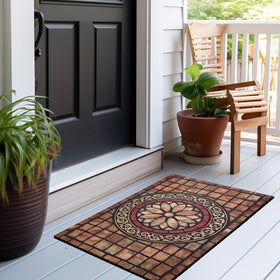 CHICHIC outdoor front door mat ideal for entryways and garages