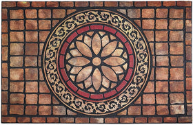 CHICHIC rectangle entrance door mat 18x30 traps dirt at the threshold