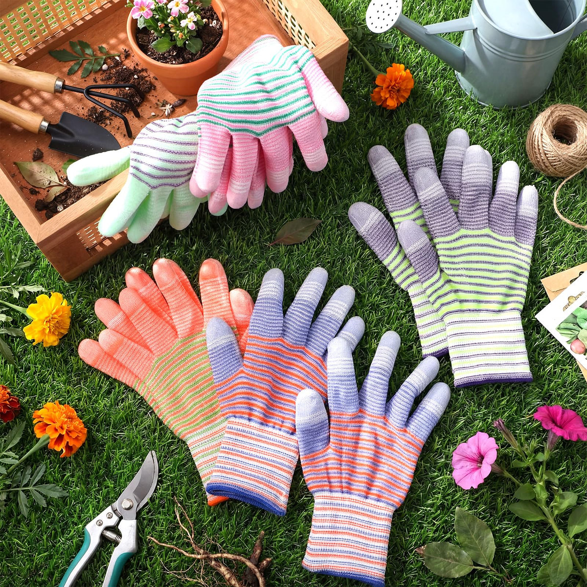 Chicingyou breathable, durable gloves suitable for multiple gardening and maintenance tasks.