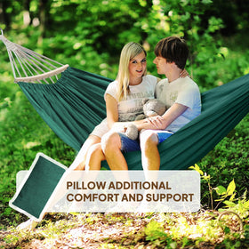 Chihee detachable pole hammock showcases portable design for camping and travel.