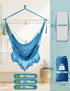 Chihee hammock chair in outdoor garden setting offering versatile relaxation