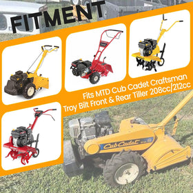 Chikia Huayi 208cc engine compatibility chart confirms broad fit.