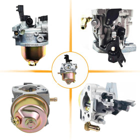 Chikia Huayi carburetor kit package shows included components.