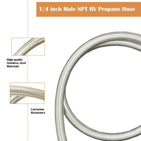 CHILIPILI outdoor camping propane hose ready for reliable fuel supply.