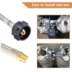 CHILIPILI QCC1 Type1 adapter for easy tank-to-regulator setup.