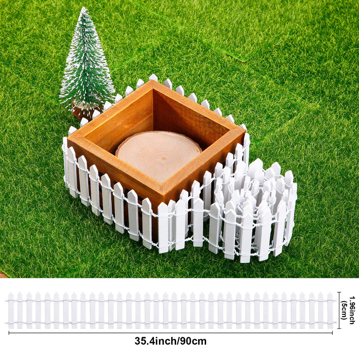 Chinco wood picket fence white closeup shows natural texture and paint quality