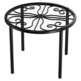 Chinpakden plant stand with stable design elevates greenery off the floor to reduce stains.