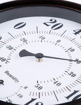 CHIVENIDO bronze hygrometer dial for humidity tracking in any room