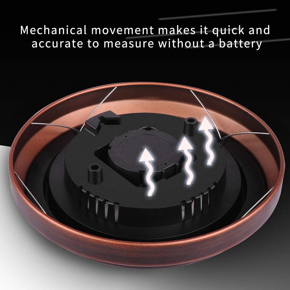CHIVENIDO mechanical coil powers readings without batteries